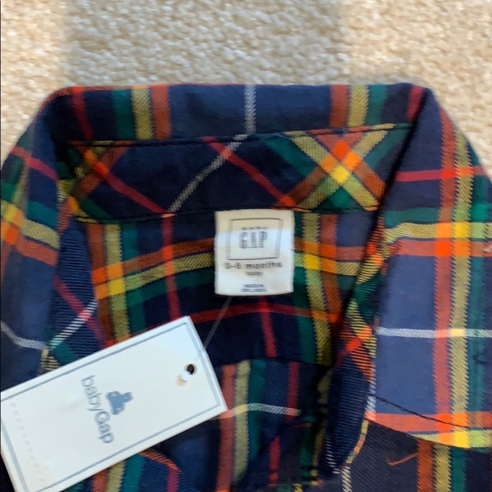 Plaid button down - Picture 2 of 2